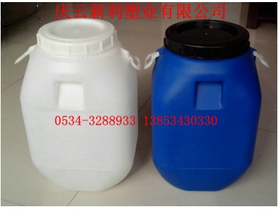 50L方塑料桶，50升開(kāi)口塑料桶新利塑業(yè)供應(yīng).